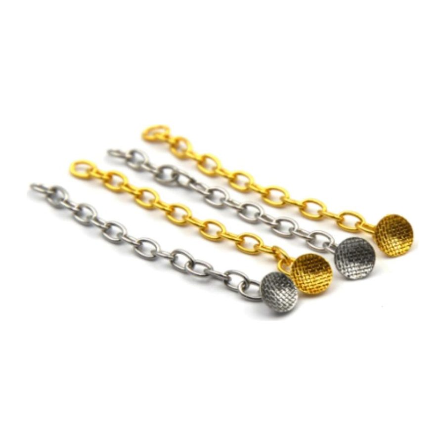 Button eyelets with chain DL-H503