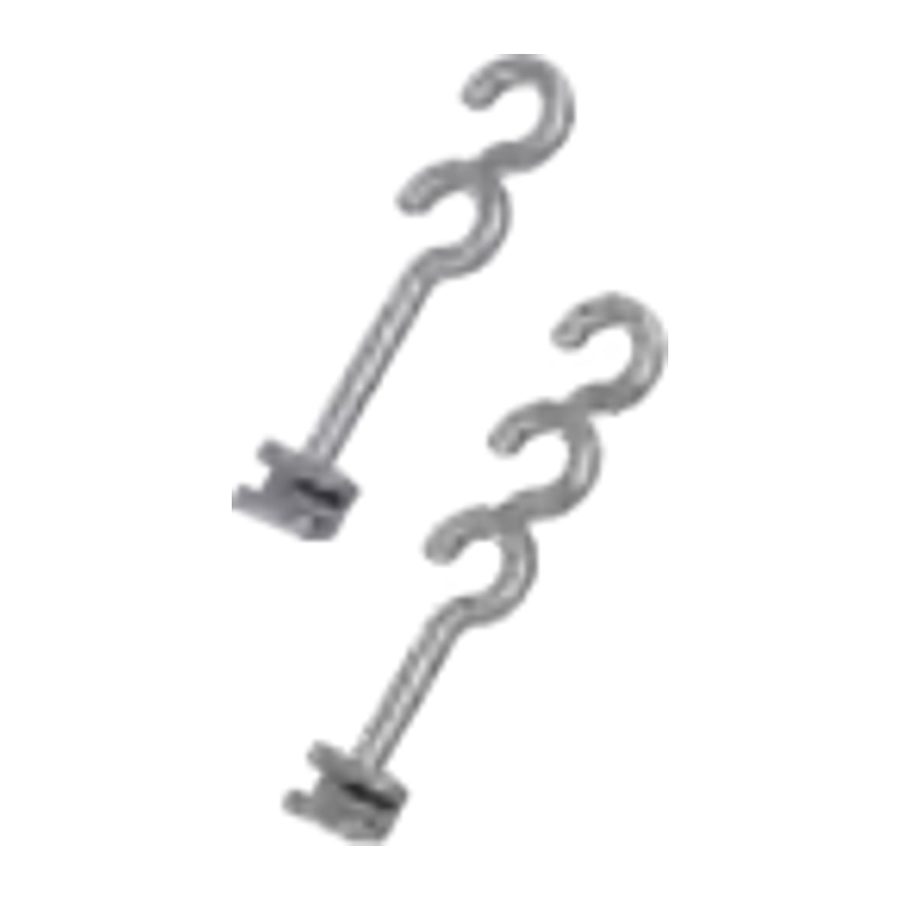 Multi power hook-2 hooks DL-H509-10