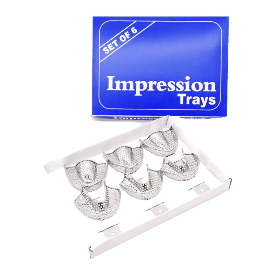 Teeth Trays Teeth Trays Stainless Steel 3pairs/set SML/set
