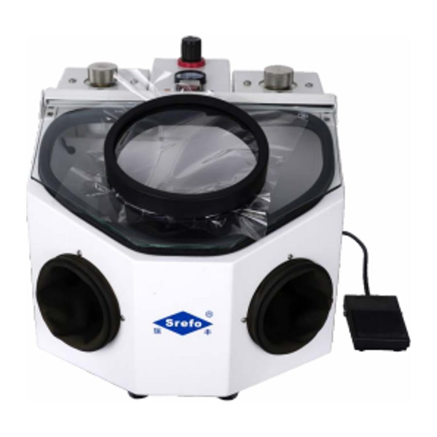 Alumina sandblaster (Double pen) R-606-1